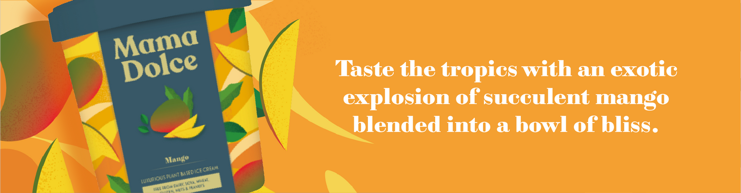 Taste the tropics with an exotic explosion of succulent mango blended into a bowl of bliss